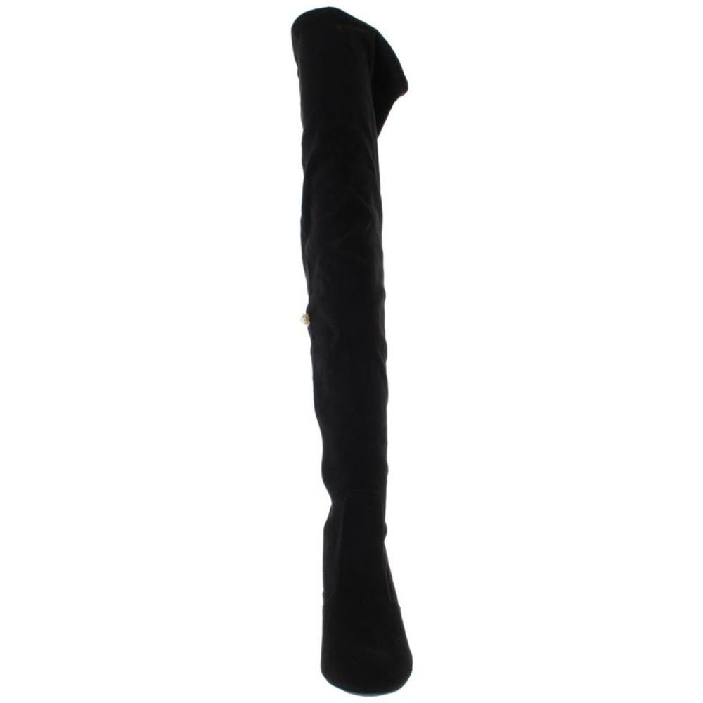 Journee Collection Womens Maya Black Zipper Over-The-Knee Boots Shoes NWT - Picture 3 of 3